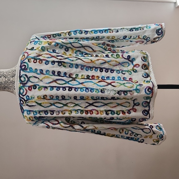 [L] Paragon white blazer, vintage - Picture 3 of 8